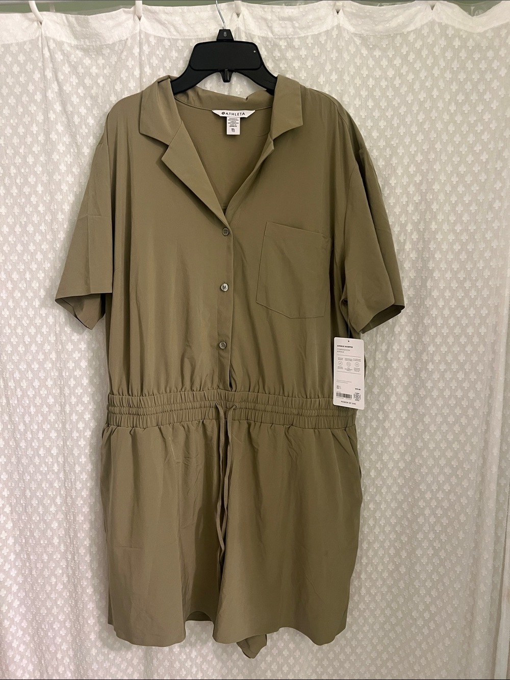 NWT Athleta utility romper
